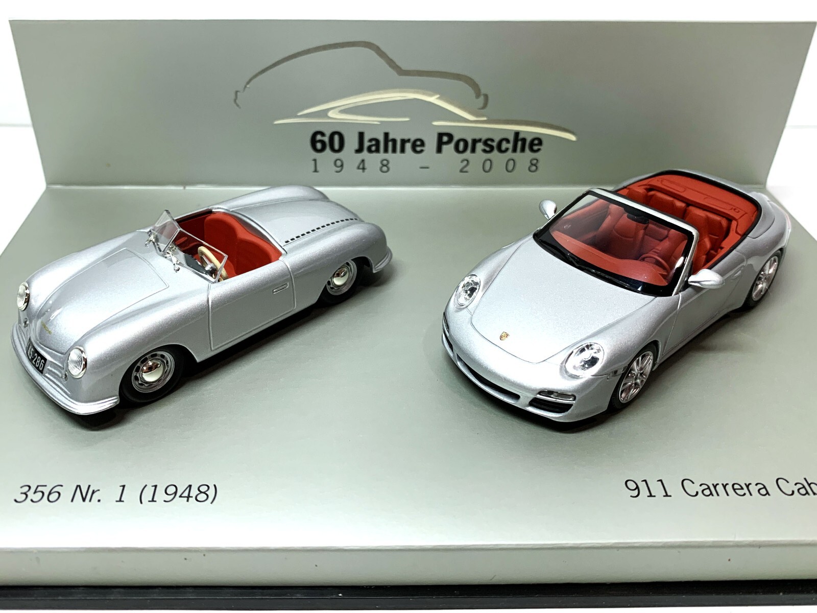RETIRED MINICHAMPS Porsche 911 Carrera 356 60 Jahre History