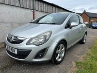2012 Vauxhall Corsa 1.2 SXi 3dr [AC] HATCHBACK Petrol Manual