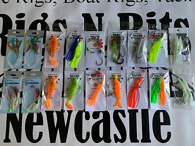 Sea fishing Boat Pack - 18 Boat Rigs - Quality Boat rigs Drift / wrecks fishing