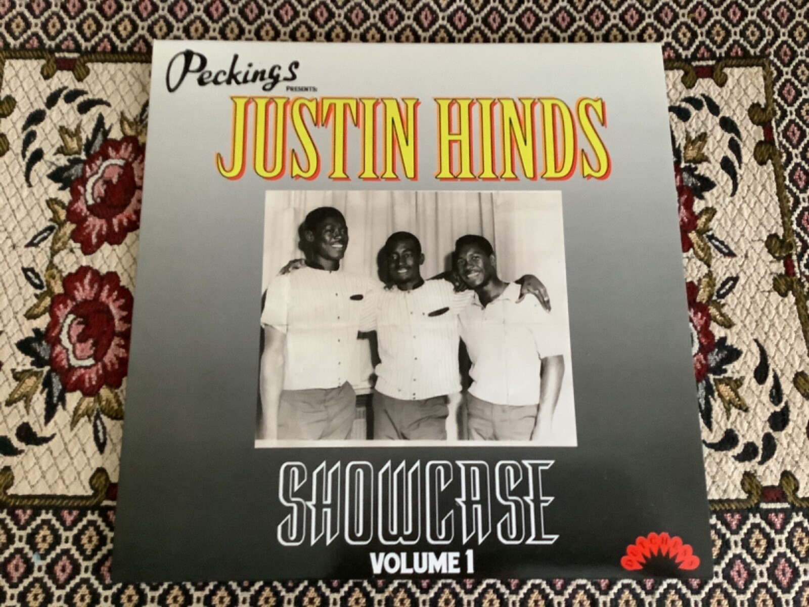 英LP Justin Hinds Show Case Volume 1 PTI012 Peckings /00250 Justin Hinds Showcase | Peckings Records