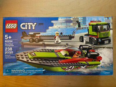 LEGO CITY 60254 Race Boat Transporter NEW