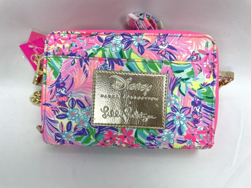Lilly Pulitzer Disney Dreamin Crossbody Pink Minnie Mouse