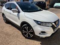 2018 Nissan Qashqai 1.2 N-Connecta AUTO. Automatic SUV. Pearl White. Px Swap