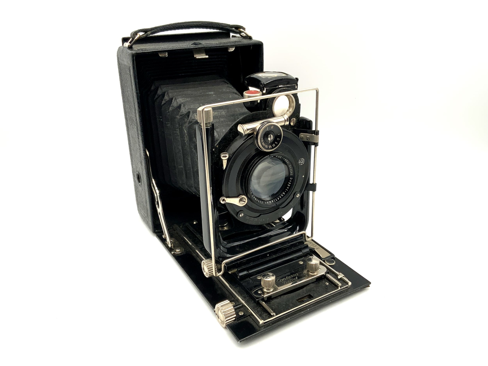 Zeiss Ikon Ideal 250/7 Plattenkamera Tessar 1:4,5 f=13,5cm ohne