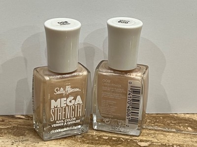 2x Sally Hansen MEGA STRENGTH Nail Polish #008 Liquid Power 2 pack