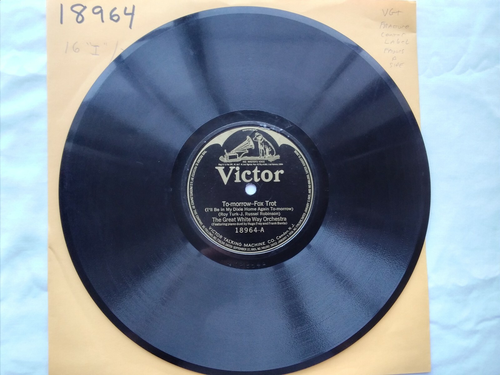 Victor ニュークラシック 78枚 棚付き Japanese 78rpm Single 10-inch Victor Records #50575