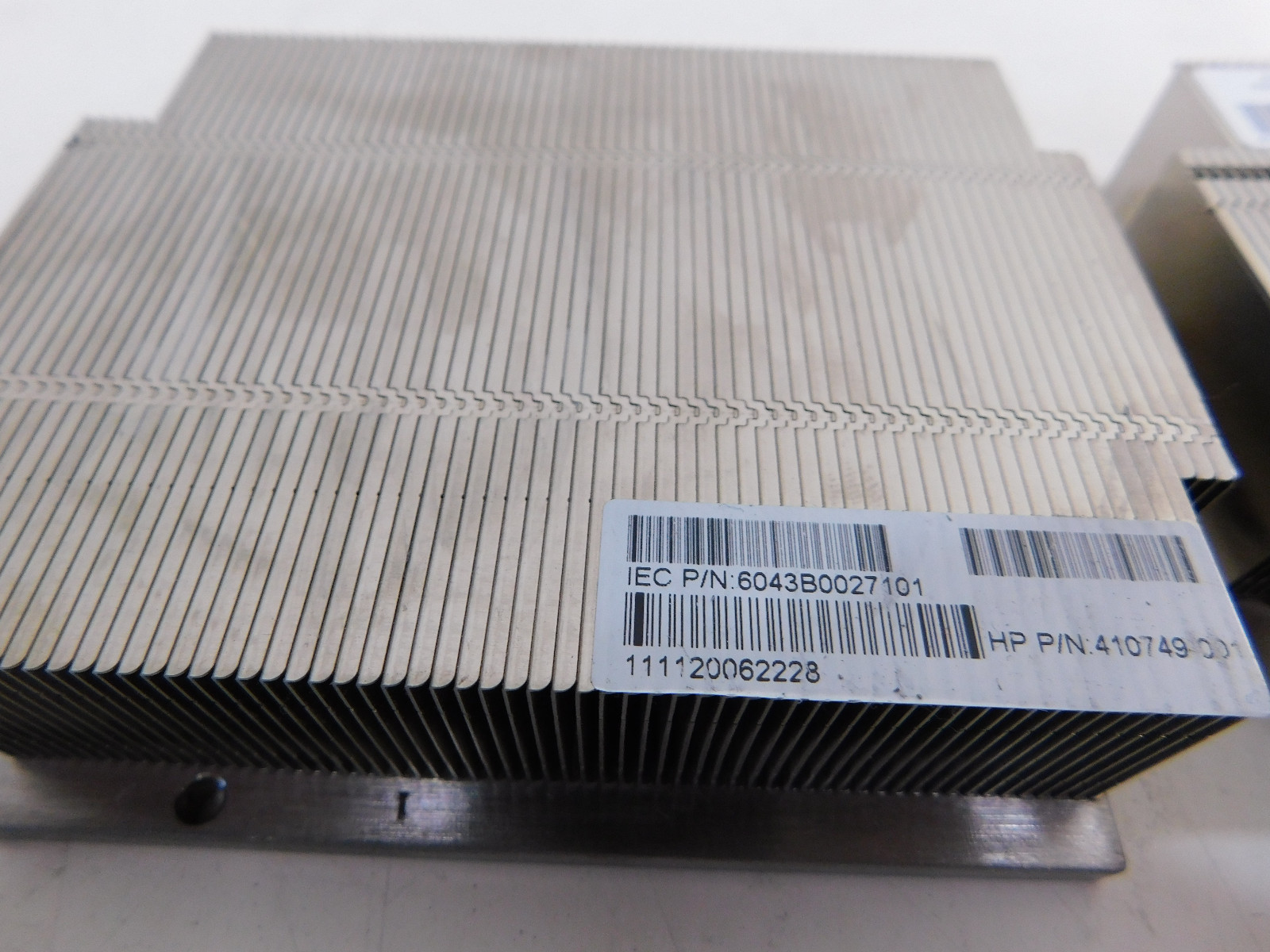 LOT of 2 HP Heatsink Cooler 410749-001 416162-002 416797-001 Proliant Server
