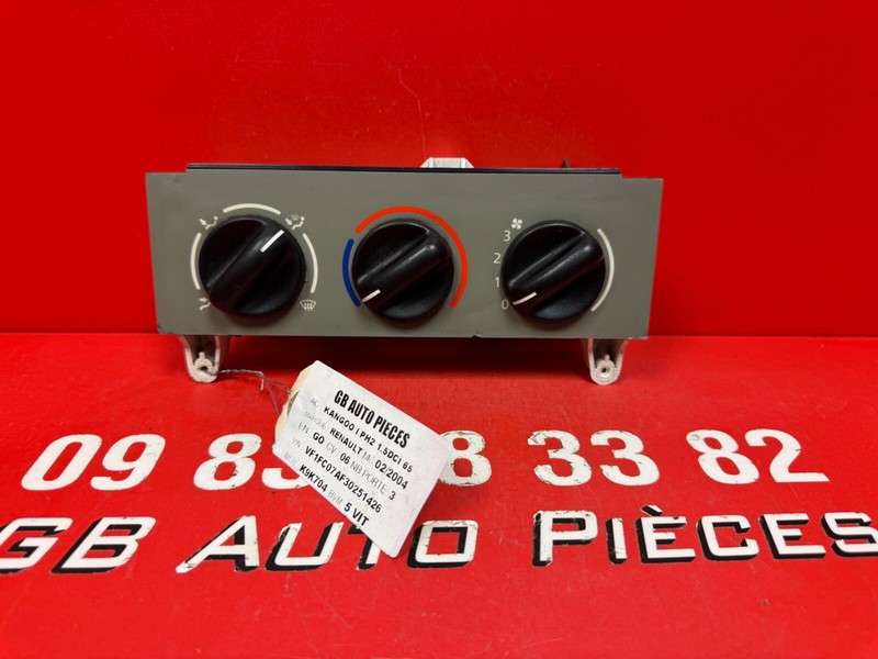 Renault Kangoo 1 Phase 2 Commande Chauffage Sans Climatisation C5555