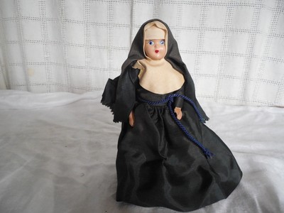 antique nun doll