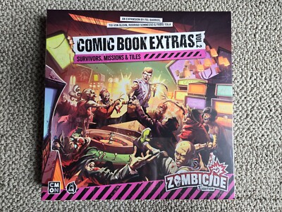 Zombicide 2nd Edition Comic Book Extras Kickstarter Exclusive Promo