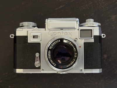 【良品】Contax IIa Zeiss-Opton Sonnar 50mm Contax IIa Rangefinder Camera Zeisa Sonnar 50 f2 T Lena | eBay