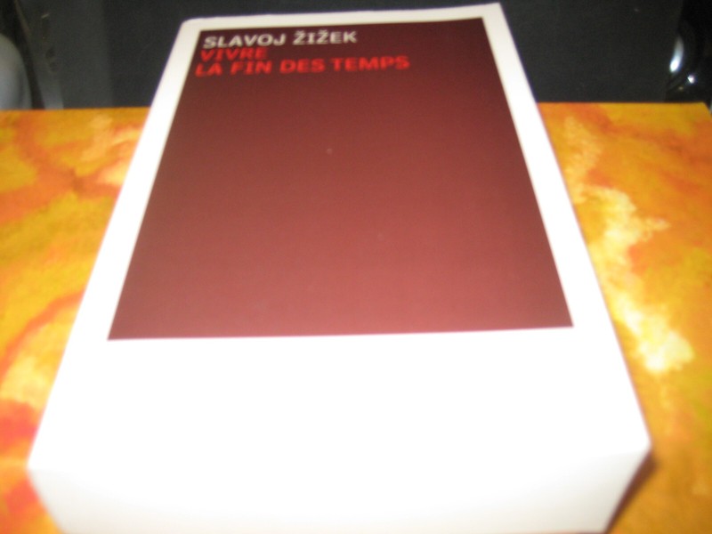 Slavoj Zizek: Vivre La Fin Des Temps