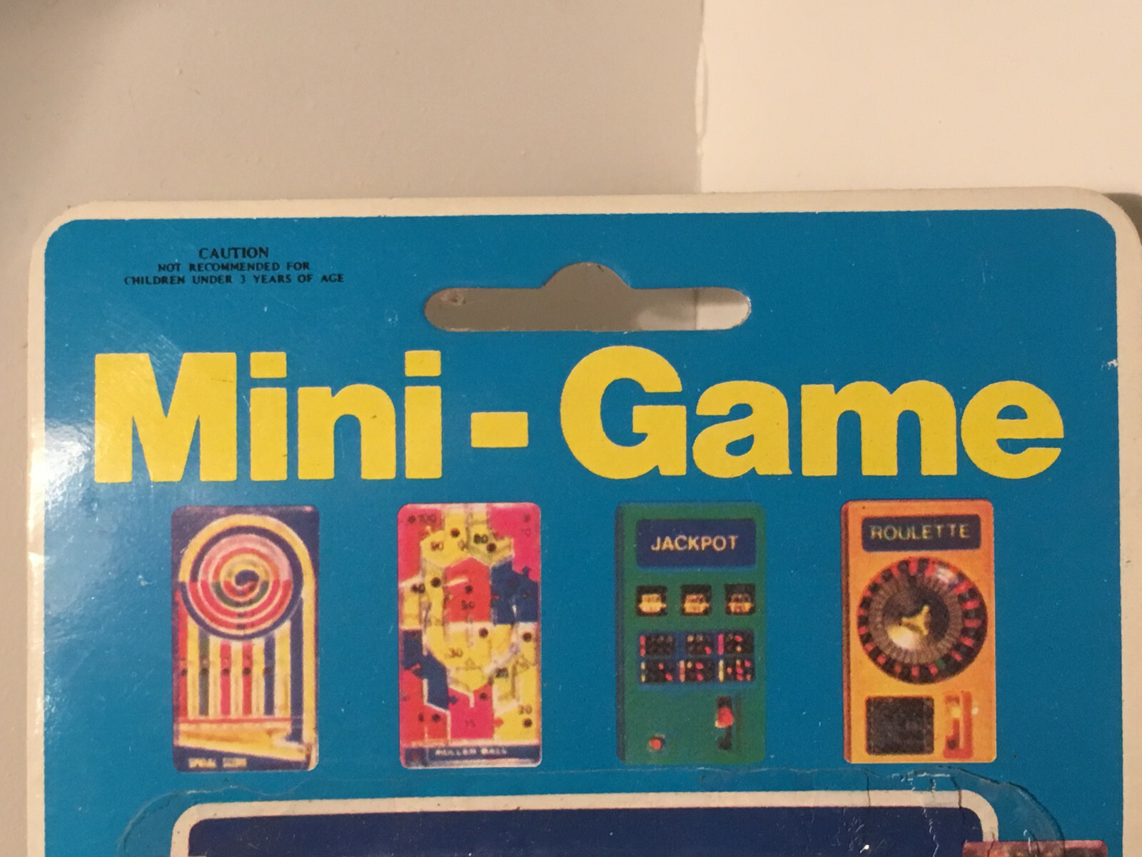 Vintage Mini Game Lucky Ball Hand Held Pinball Game Baseball NEW