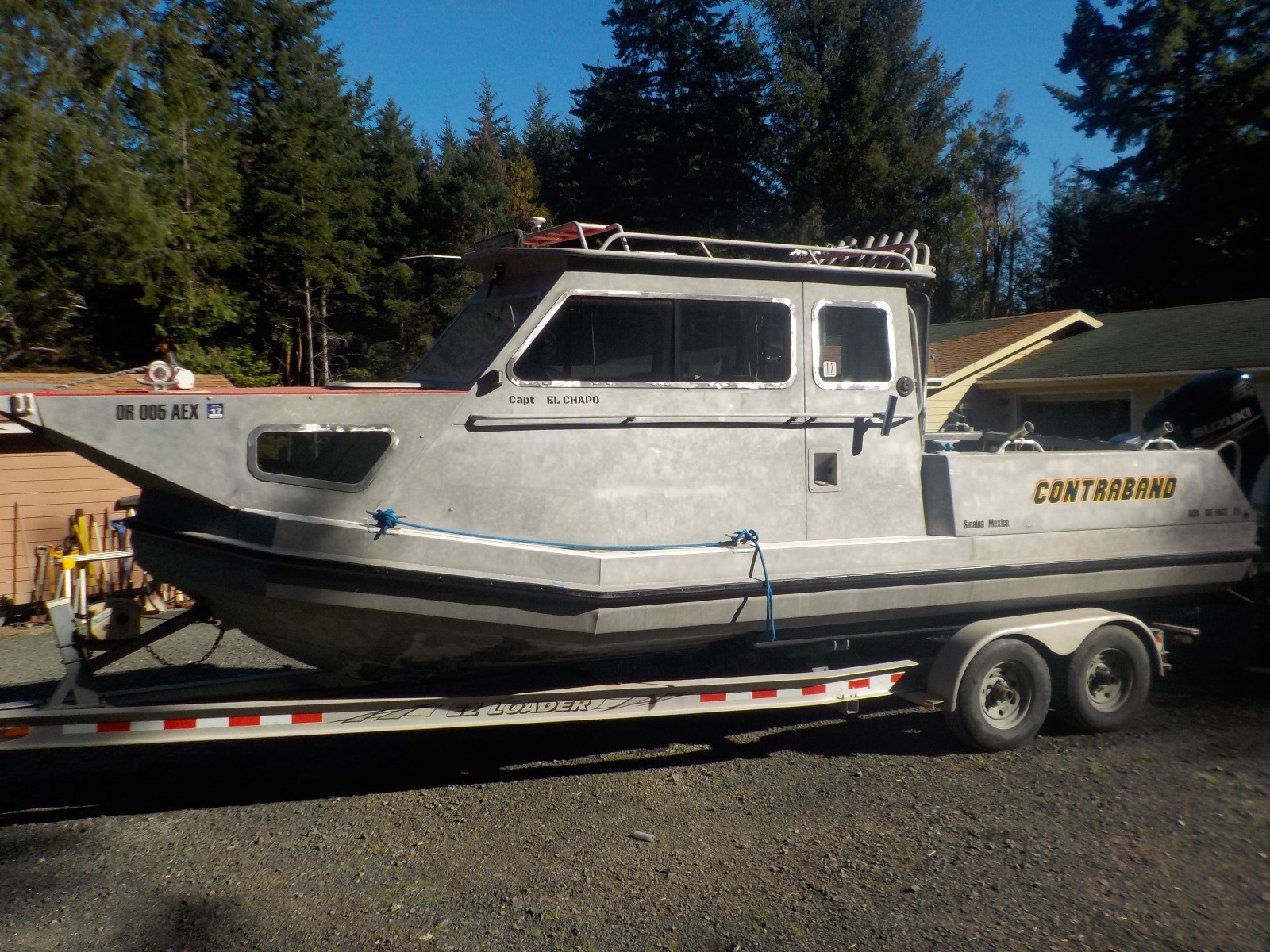 25' ACB Sport Fisherman Aluminum Chambered boat