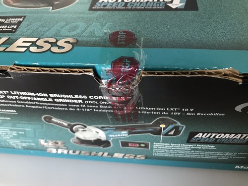 New Sealed Brushless Makita XAG03Z 4-1/2