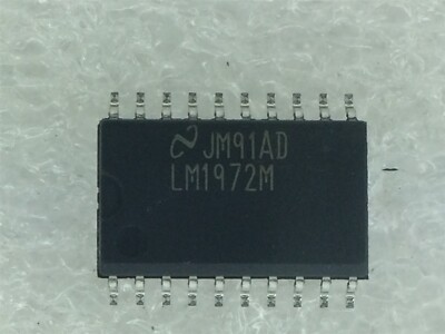 LM1972M/NOPB NSC IC VOLUME CONTROL 20SOIC ROHS 10 PIECES