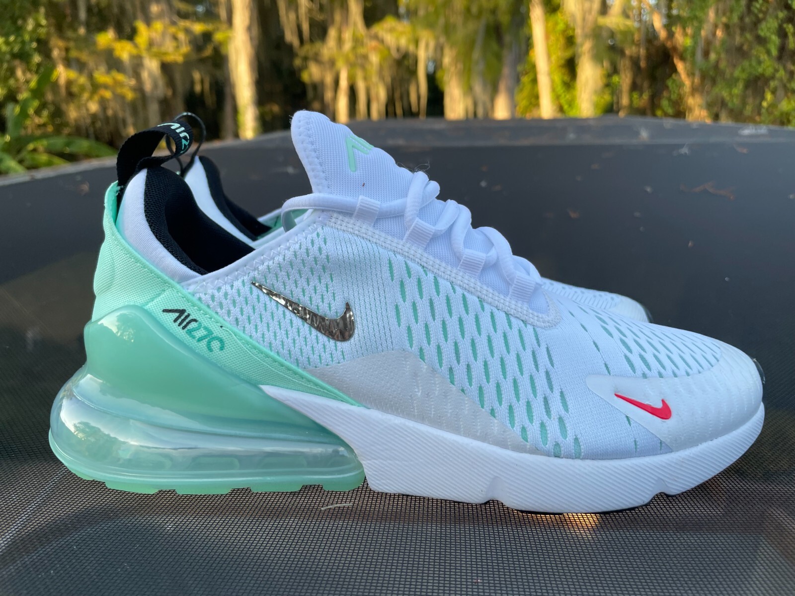 Pre-owned Nike Air Max 270 Mint Foam Washed Teal (w) Size 7.5 (dq7652-100) In White