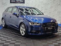 2014 Audi A3 2.0 TDI Sport Sportback S Tronic quattro Euro 6 ULEZ (s/s) (184 ps)