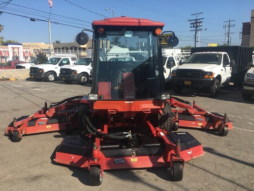 2008 Toro Groundsmaster 580-D Diesel Commercial Lawn Mower Tractor Cab AC/Heat