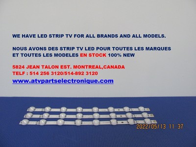LG 43UK6520 43UK6510 43UK6500 43UK6750 P/N: SSC_TRIDENT_43UK65 LED STRIP F.CANAD