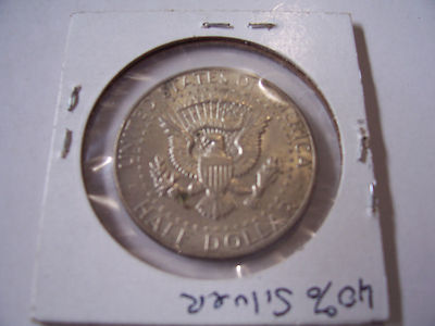 KENNEDY 40% SILVER HALF DOLLAR COIN 1966 P