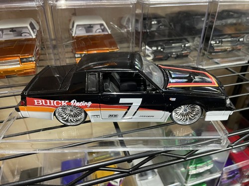 JADA 1987 BUICK GRAND NATIONAL #7 RACING 1/24 DIECAST MODEL