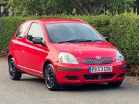 2003 Toyota Yaris 1.0 VVT-i T3 3dr HATCHBACK Petrol Manual