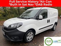 2022 Fiat Doblo 1.6Multijet Tecnico Diesel Panel Van In White -  ULEZ COMPLIANT 