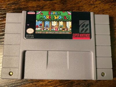 Super Mario World Lost Adventures Episode 3 SNES 16-Bit Game Cart NTSC Engl Rom