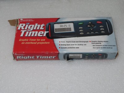 Right Timer LER6955 Desktop Clock Timer With Case by Learning Resources