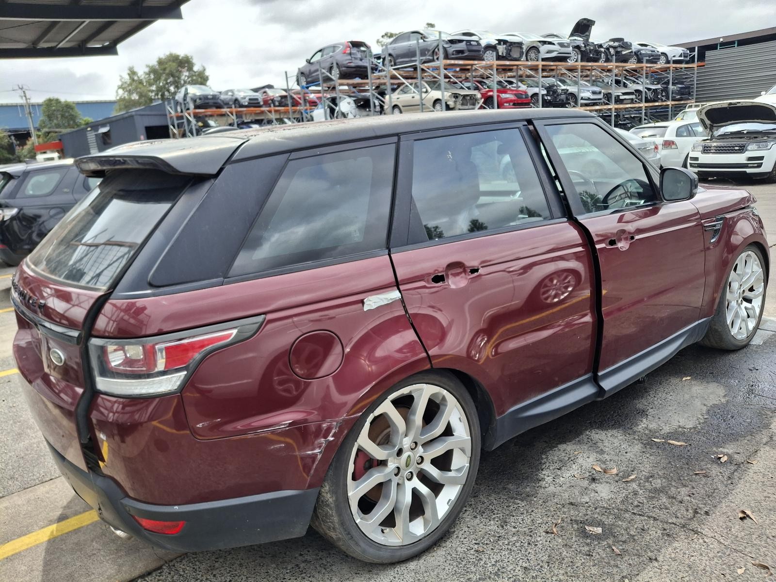 LAND ROVER RANGEROVER SPORT 2013-2022 SEAT BELT LH FRONT, SEAT BELT ONLY, L494, - thumbnail 4