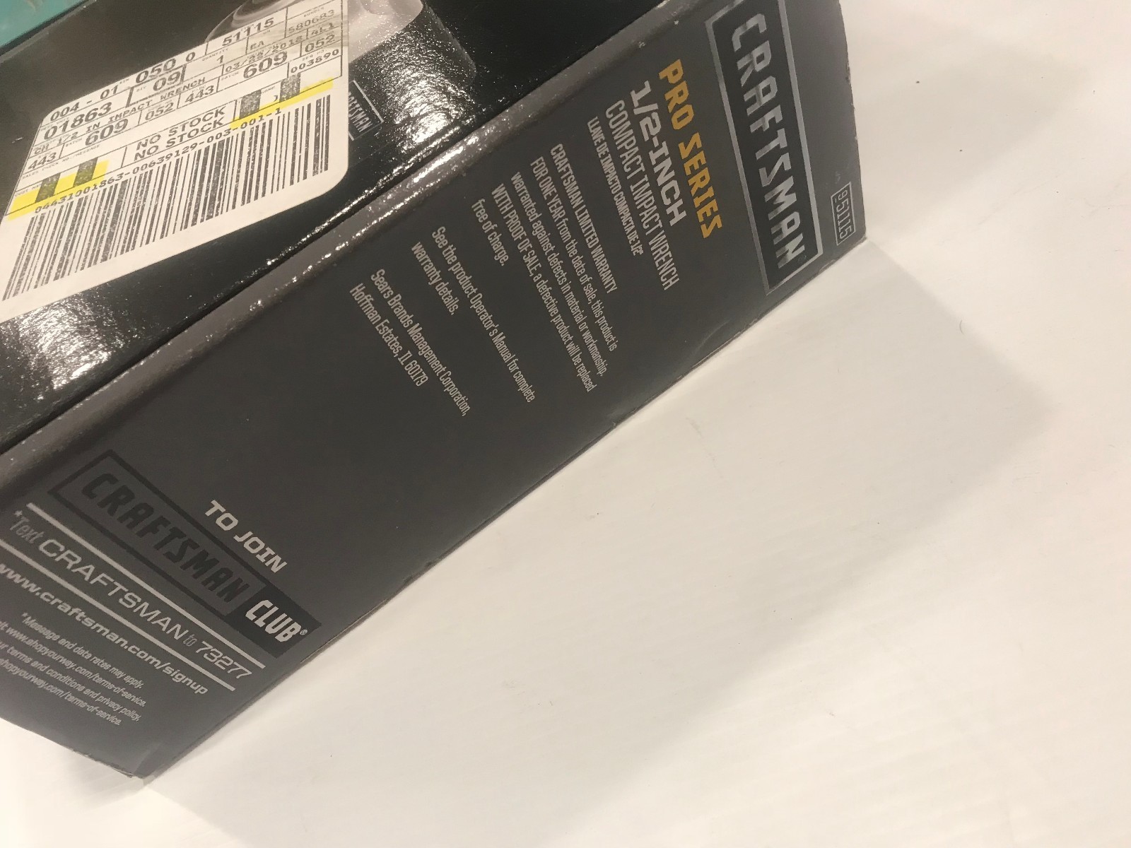 Craftsman #51115 Pro Series 1/2