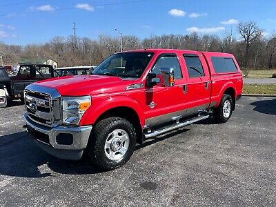 2011 Ford F-250 Red 4WD Automatic SUPER DUTY