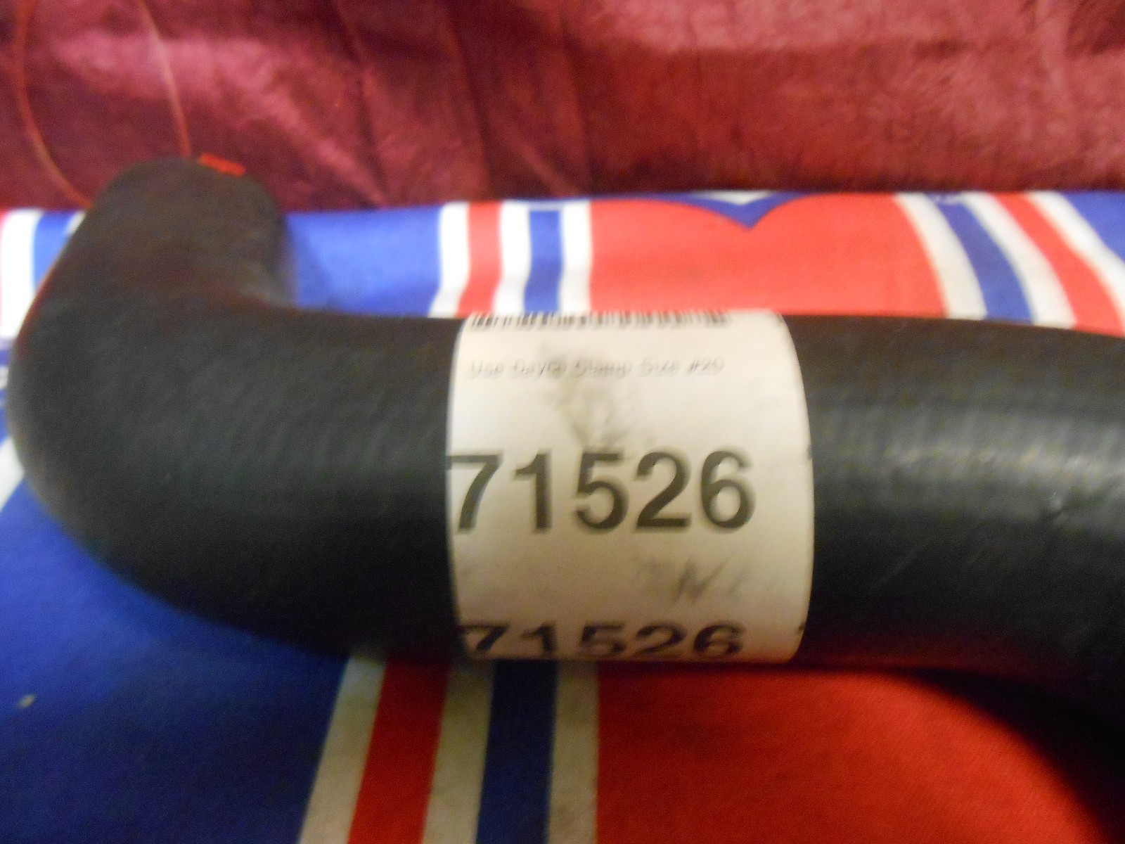 Radiator Coolant Hose-Curved Radiator Hose Upper/Lower Dayco