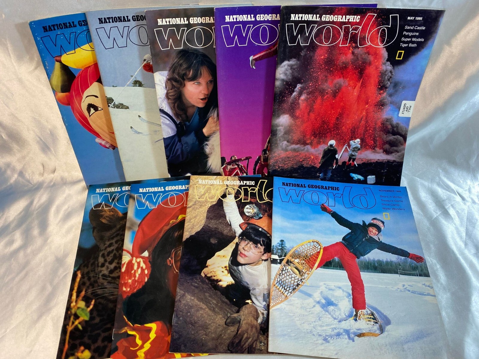 National Geographic World Magazine (For Kids) 1986 Vintage