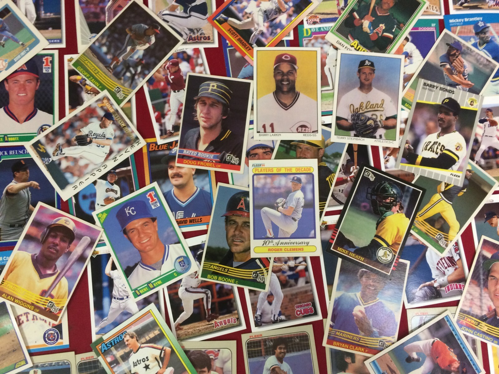 Mixed Junk Drawer Lot of  Older Baseball Cards, Fishing Book, Coins  & Misc #10D