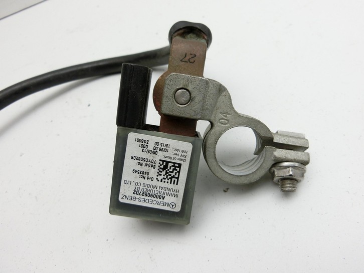 Mercedes E250 W212 13-16 Lim Kabelbaum f. Batterie Minuskabel Mercedes E250 W212 13-16 17.09.2013 A0009052702 gebraucht Bild 5