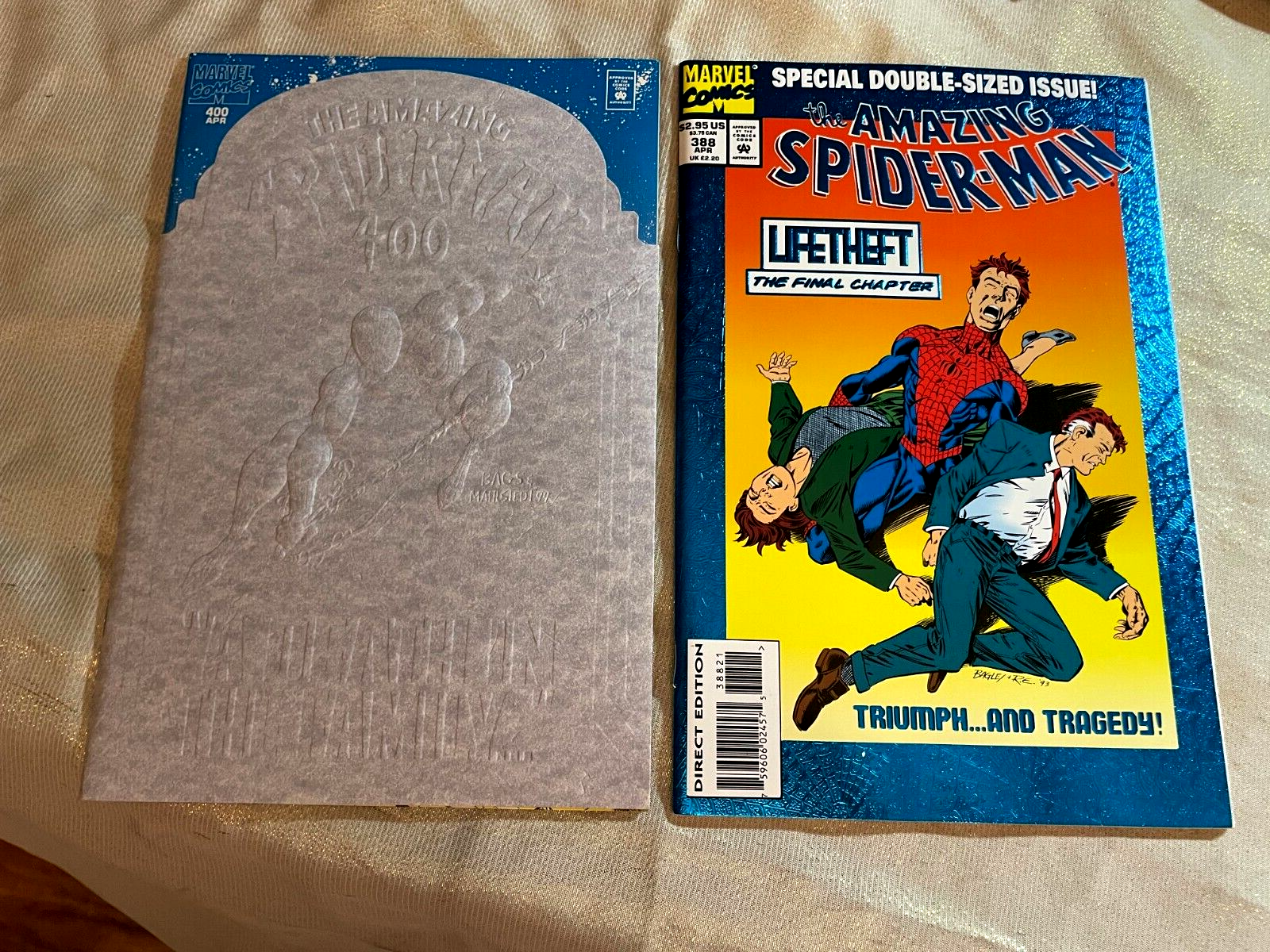 THE AMAZING SPIDER-MAN 100％ &amp; 400％ 1x The Amazing Spider-Man: 100 SEPT: 3.0: VG-: 100th