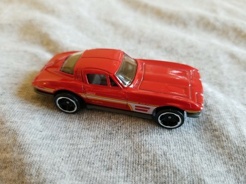 希少 ホットウィール RROSTREET'66 CORVETTE レッド Hot Wheels 100% 1966 Corvette Red 1:18 | eBay