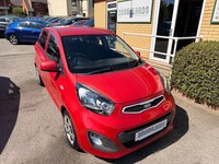 2013 Kia Picanto One 1.0 Air Red 5 Door £20 Road Tax Low Insurance Group 67+mpg