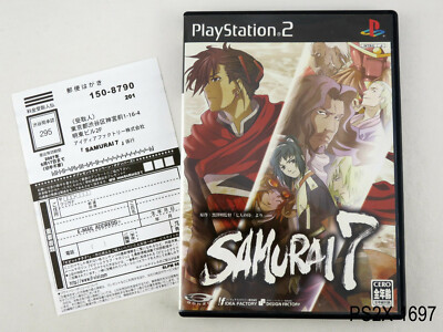 Samurai 7 Playstation 2 Japanese Import Samurai7 Japan PS2