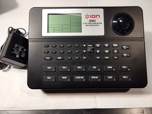 ION iDM02 24-Bit Stereo Drum Machine & Power Ships FREE!