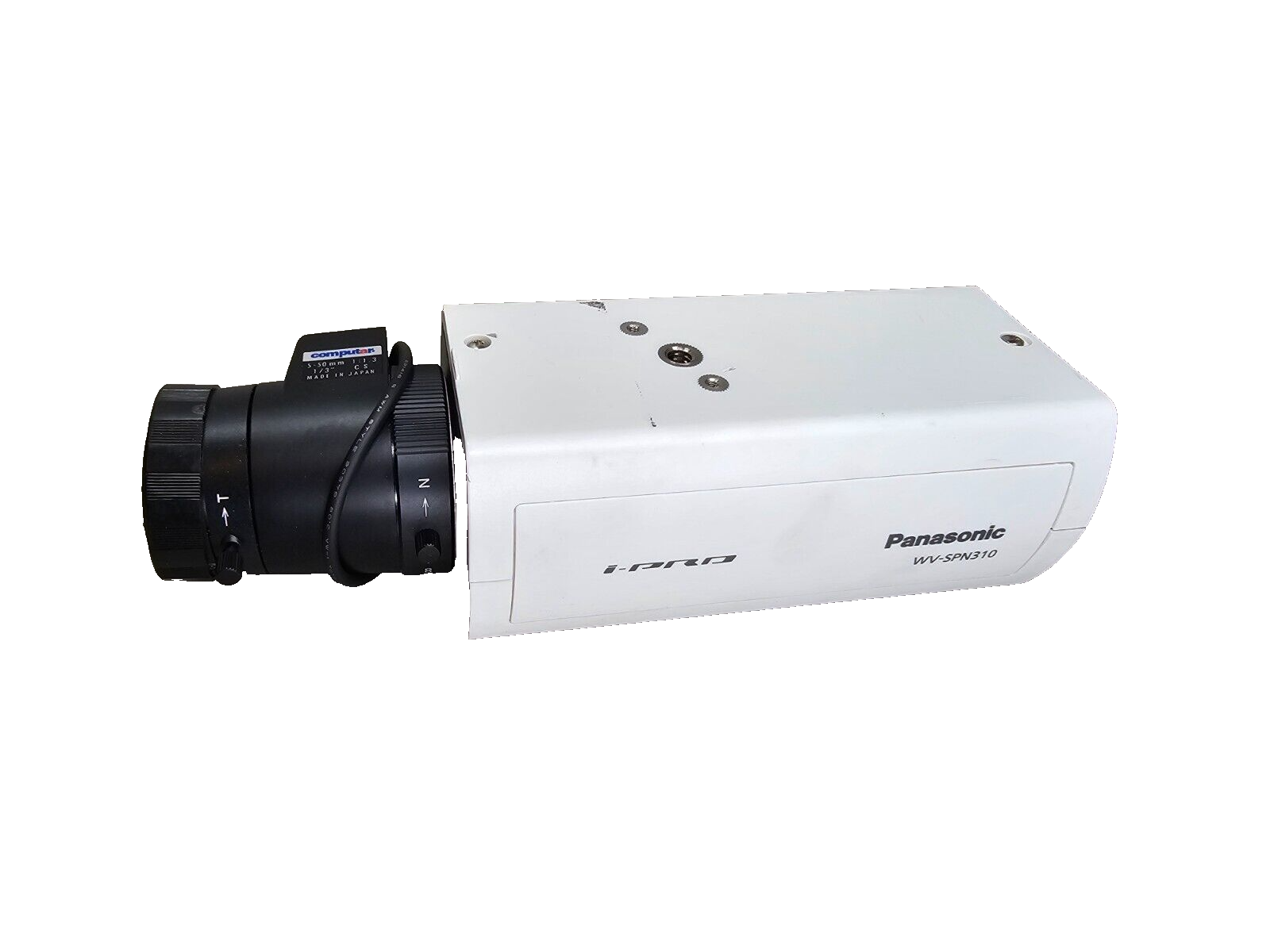 Panasonic WV-SPN310 Network Camera w/ Computar 5-50mm 1:1.3