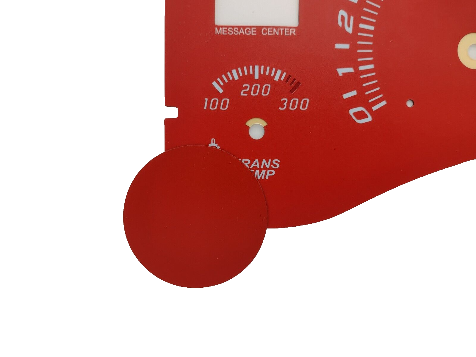 Escalade Style Red Gauge Face 99-02 Escalade Yukon Instrument Clusters 120 MPH