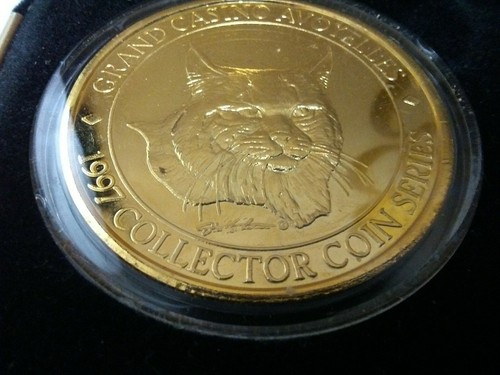 1997 Grand Casino Avoyelles Gold-Plated Bronze Collector Series