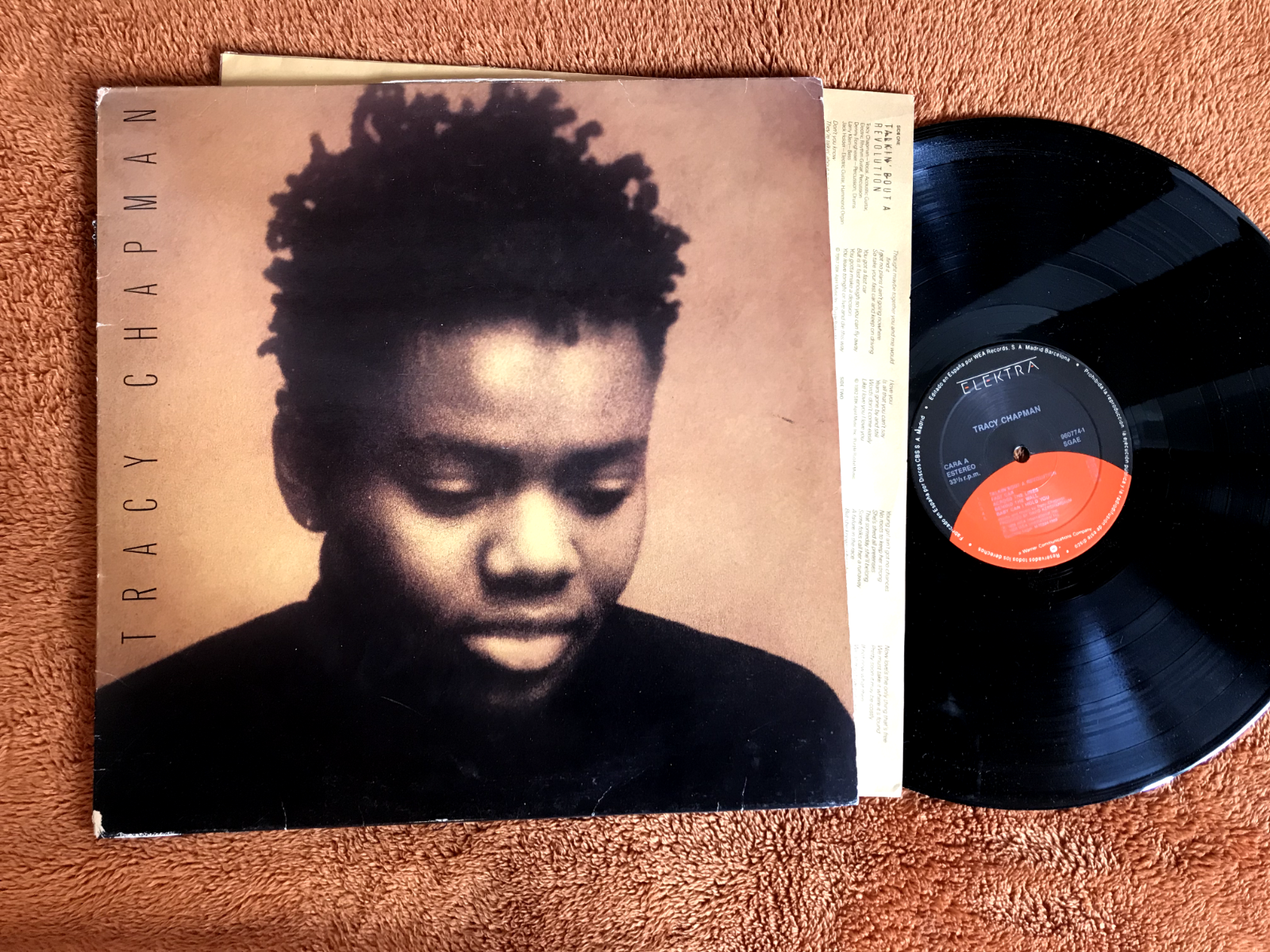TRACY CHAPMAN『S/T』LP アナログ レコード Tracy Chapman s/t Tracy Chapman LP Import Vinyl - SEALED NEW