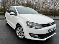 2013/63 Volkswagen Polo 1.2 Match Edition 5 Door Hatchback In White