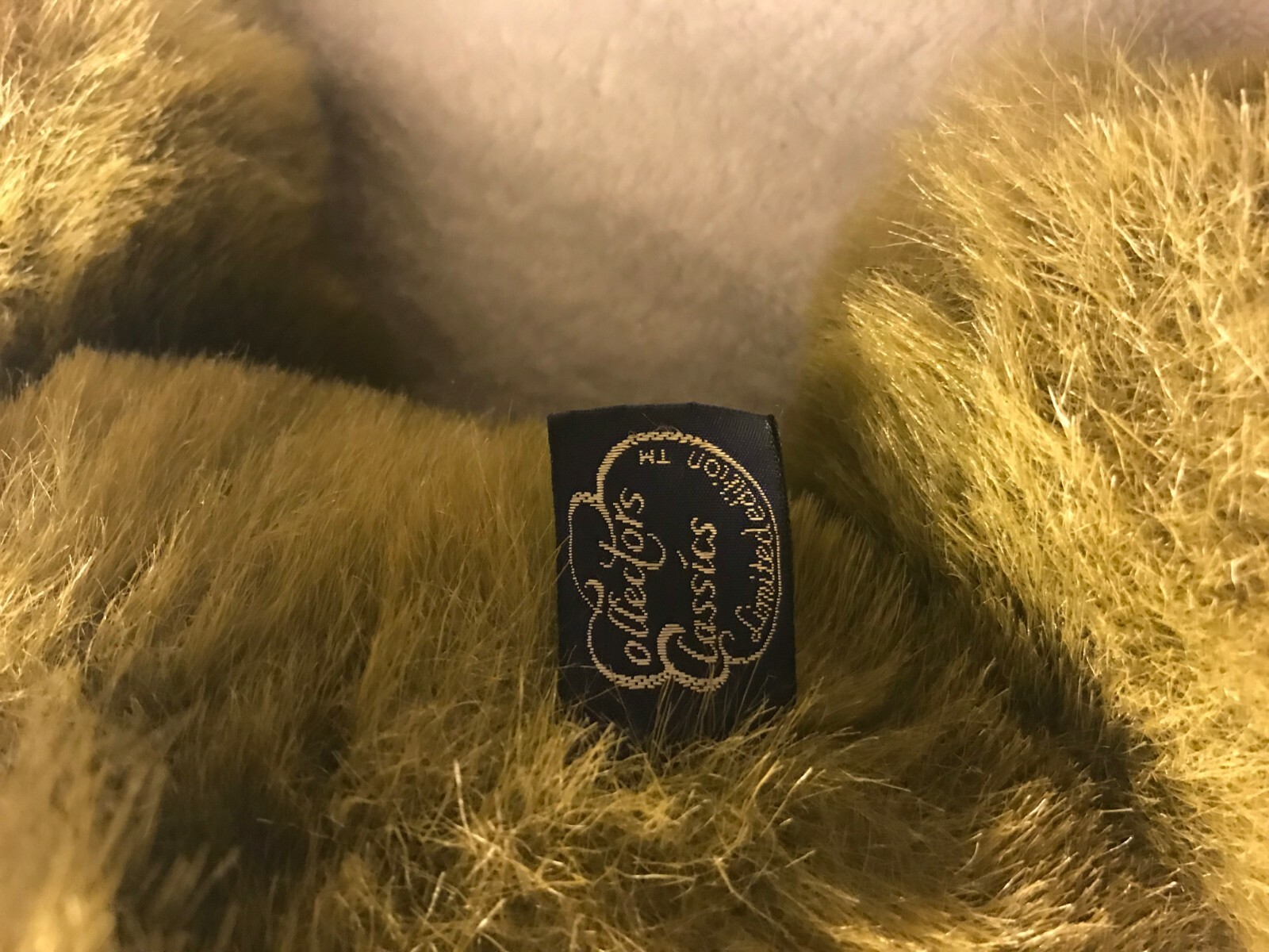 Gund-HYACINTH THE HIPPO 1983 Collector's Classic Green Vintage Plush