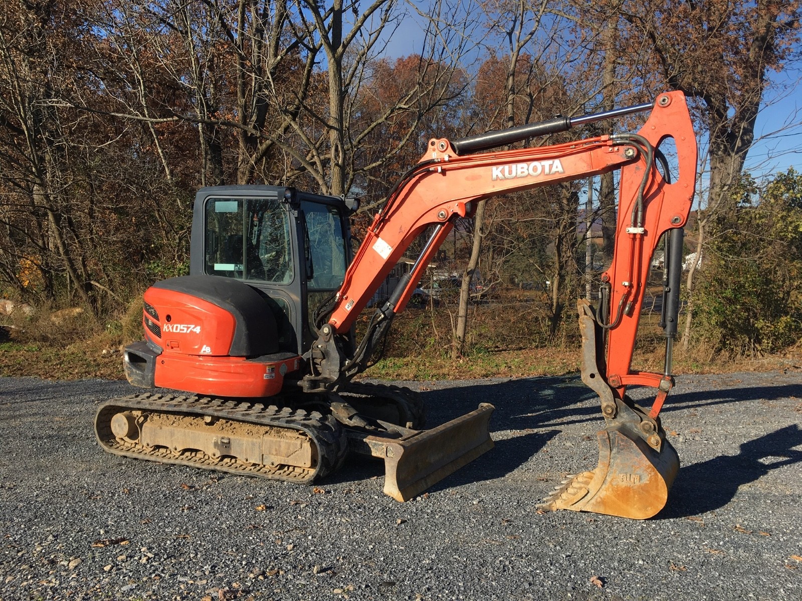 2014 Kubota KX057-4 Excavator Hydraulic Thumb