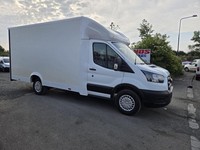 2022 ON 22 PLATE FORD TRANSIT 350 LEADER ECOBLUE LWB LOW LOADER BOX VAN ULEZ FRE